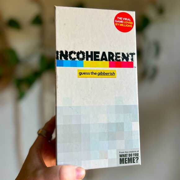 Incohearent Party Game Viral Guess the Gibberish, Funny Adult Card Game Word - Picture 1 of 6